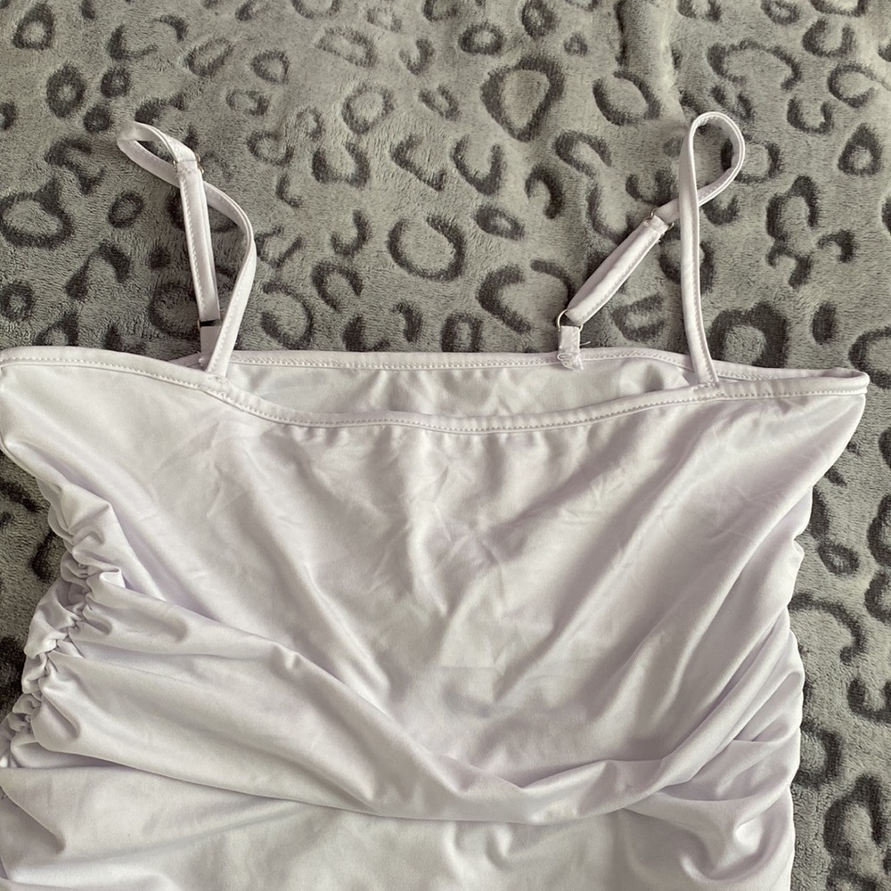 Sexy white mini dress - Picture 7 of 8
